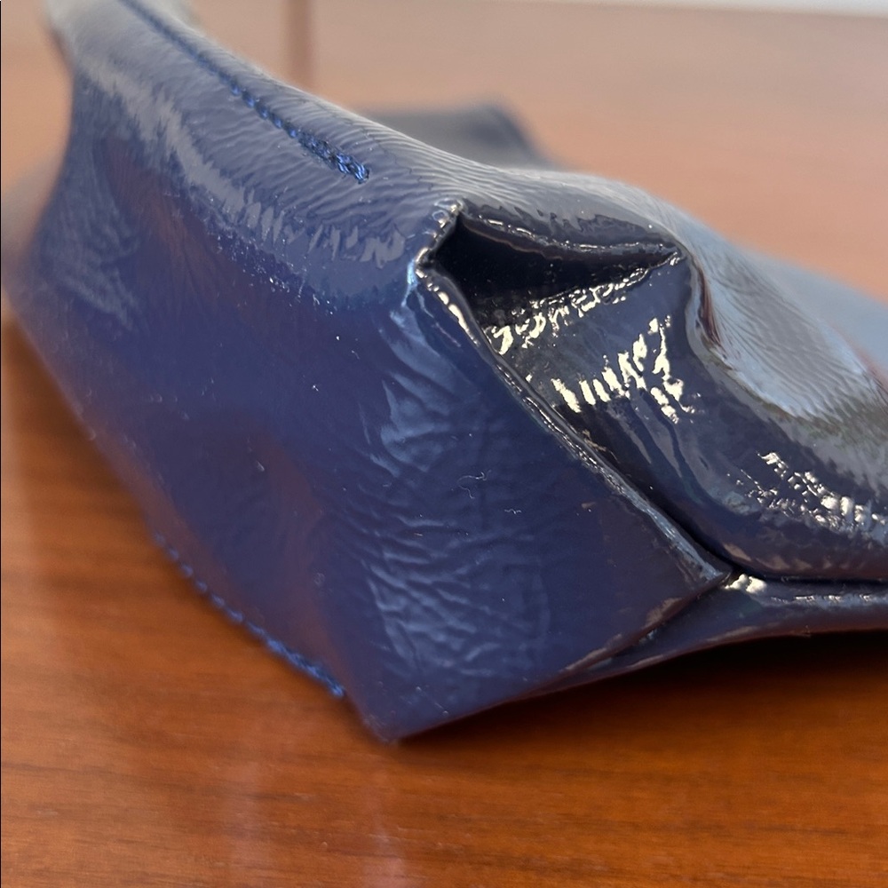 Tommy Hilfiger Navy Patent Wristlet Clutch - Women Bags - Picture 7 of 7